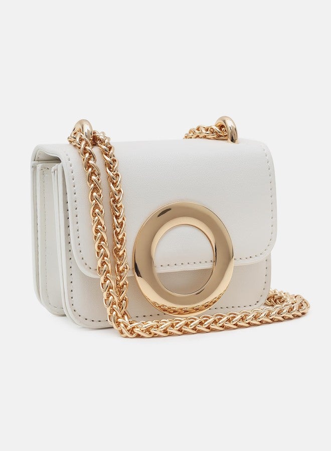 Kazo Mini Solid Sling Bag With Adjistable strap for Women - Image 4